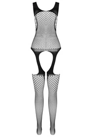 Passion BS104 Body bodystocking, black