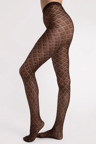 Fiore Bisette 30 DEN G6114 Wyrób pończoszniczy rajstopy, black