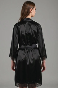 Vivisence 5032 Nocna peniuar, czarny