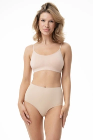 Julimex Amber Brasil Maxi Majtki wysokie brazyliany, beżowy