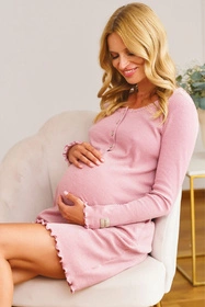 Doctor Nap TM.7175 Nocna koszula, cranberry