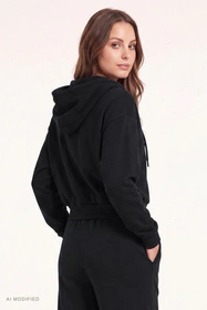 Vivisence 9009 Bluza rozpinana, czarny