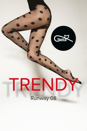 Gatta Runway 08 Wyr�b po�czoszniczy rajstopy, nero