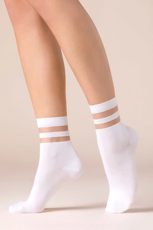 Gabriella Cami code 528 Wyrób pończoszniczy skarpetki, bianco