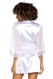 Dkaren Bonnie Nocna peniuar, biały