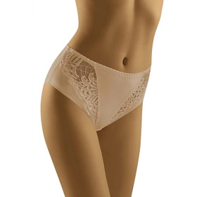 Wol-Bar Eco-Ga Majtki wysokie figi, beżowy