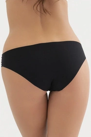 Italian Fashion Sandra mini Majtki figi, czarny