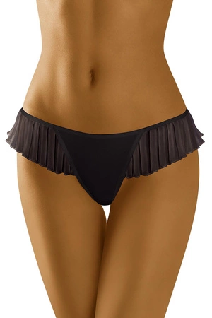 Wol-Bar Maracato Majtki szorto-stringi, czarny