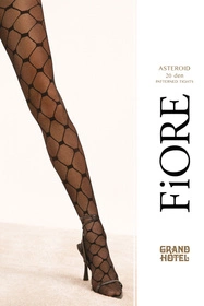 Fiore Asteroid 20 DEN G6089 Wyrób pończoszniczy rajstopy, black