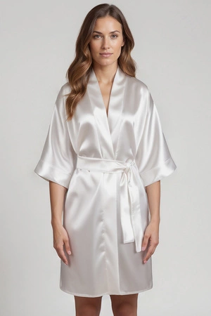 Vivisence 5033 Nocna szlafrok, ecru