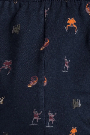 Atlantic 2MP-003 2-pak Majtki slipy, szary/granat