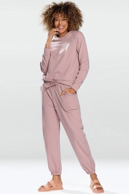 Dkaren Wenezja Dres homewear, pudrowy róż