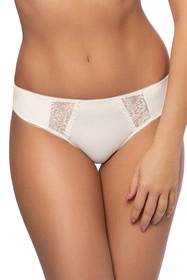 Gorsenia K485 Peony Majtki brazyliany, ecru