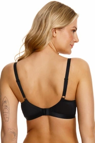 Lupo 2411 Big Biustonosz miękki, czarny