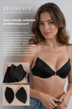 Vivisence 1012/1 Biustonosz specjalistyczny, czarny