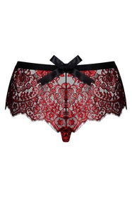 Obsessive Redessia shorties Majtki szorty, bordowy