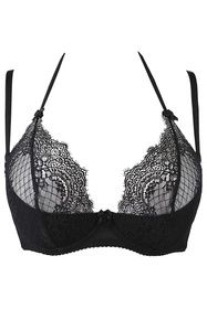 Axami V-9851 Biustonosz półusztywniany, czarny