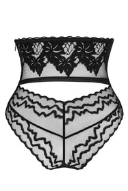 Obsessive Arienna panties Majtki figi, czarny