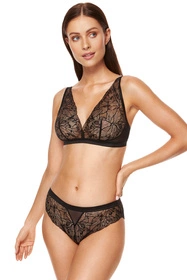 Gorteks Harlow/B2 Biustonosz miękki, czarny