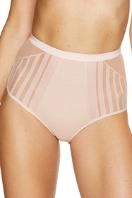 Gorteks Luna/FW Majtki wysokie figi, beżowy