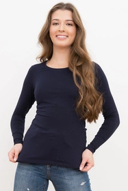 Italian Fashion Ibiza dł.r. Koszulka z długim rękawem, granat