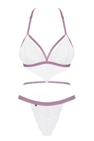 Obsessive Lilyanne teddy Body sexy, biały