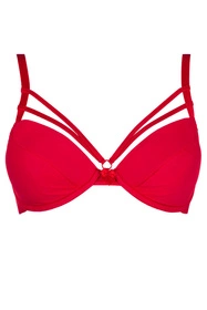 Axami V-7011 Breva Biustonosz push-up, czerwony