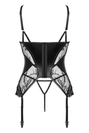 Beauty Night Leonela corset BN6738 Gorset sexy, black