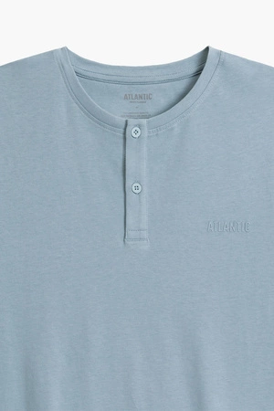 Atlantic NMP-386 Nocna piżama, niebieski/grafit