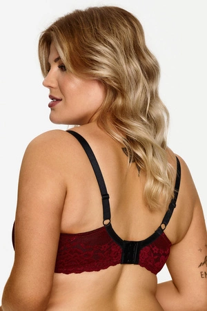 Lupo 2630 BIG Biustonosz miękki, burgundowy