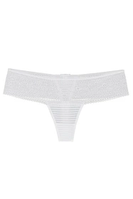 Wol-Bar Forlana Majtki stringi, biały