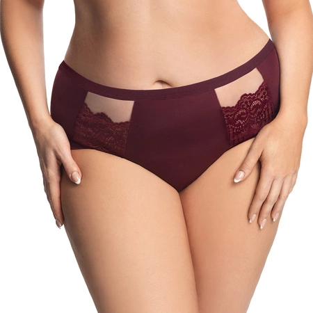 Gorsenia K442 Luisse Majtki figi, bordo