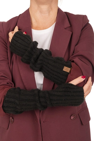 Vivisence 7217 Rękawiczki dzianinowe, czarny