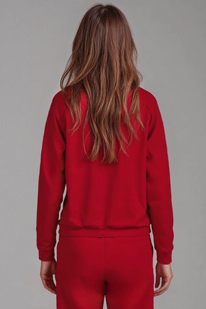 Vivisence 9004 Bluza nierozpinana, czerwony