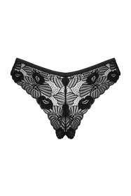 Obsessive Serena Love panties Majtki figi, czarny