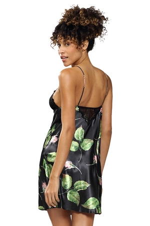 Dkaren DK-HA-008 Nocna koszulka, czarny