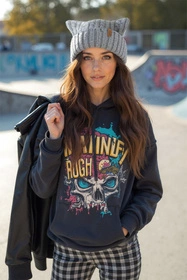 Vivisence 70117 Nakrycie głowy czapka, szary