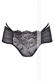 Axami V-5893 Meteorite Majtki figi, czarno-złoty