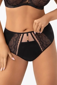 Gorsenia K976 Latika Majtki figi, czarny