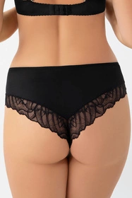 Gorsenia K955 Celia Majtki brazyliany, czarny