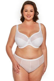 Gaia 1058M Sonia Maxi Biustonosz półusztywniany, biały
