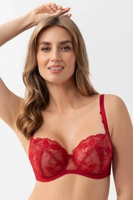 Gorsenia K959 Amira Biustonosz miękki, czerwony