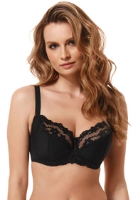 Kostar 0084 Biustonosz półusztywniany, czarny