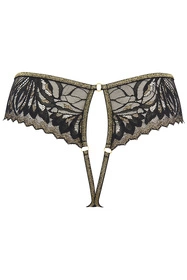 Axami V-10118 Majtki stringi, czarny