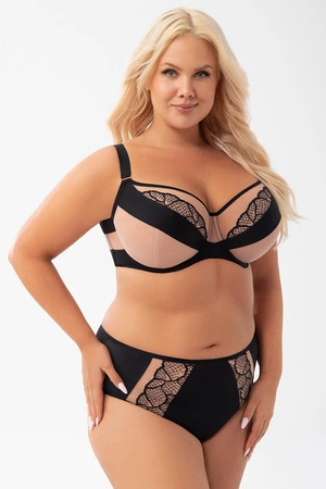 Gorsenia K921 Davika Biustonosz miękki, czarny