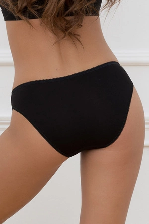 Italian Fashion Lajla midi Majtki figi, czarny