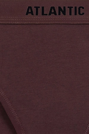 Atlantic 3CLP-012B 3-pack Majtki figi, capuccino/czekolada/czarny