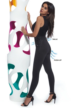 Bas Bleu Sansa Legginsy klasyczne, black