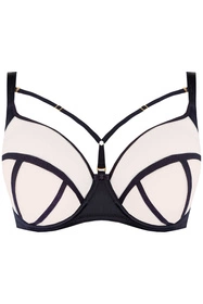 Unikat Griselda Biustonosz miękki, czarny/beż