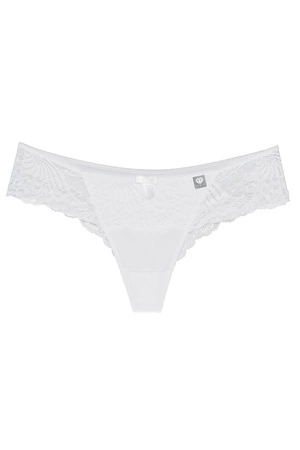 Wol-Bar Diamond 3503 Majtki szorto-stringi, biały